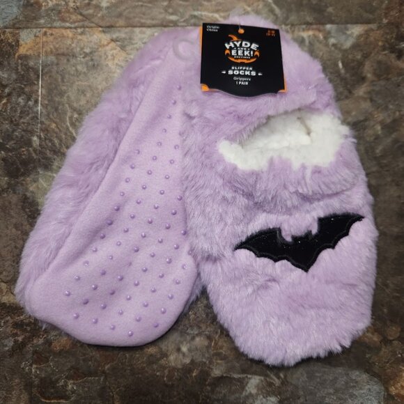 Hyde and Eek Halloween Womens Slipper Socks - Size 5-7 - NWT - Picture 1 of 2